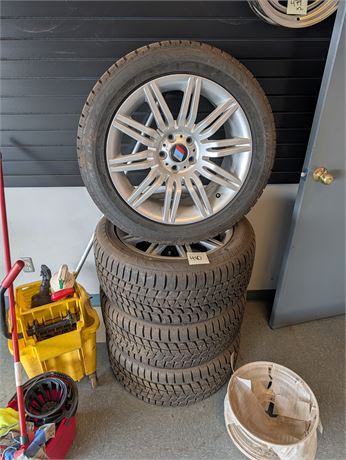 Lot 480- Mounted Tires