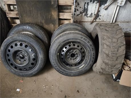 Lot 372-Various Sized Tires