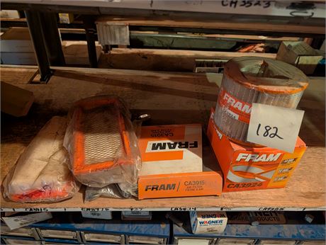 Lot 182 - FRAM Air Filters