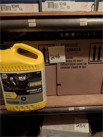 Lot 246 - NAPA Supreme Antifreeze & Coolant Concentrate
