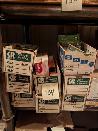 Lot 154 - Various Oil Seals Bearings