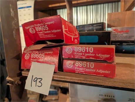 Lot 193 - Front Camber Adjustments