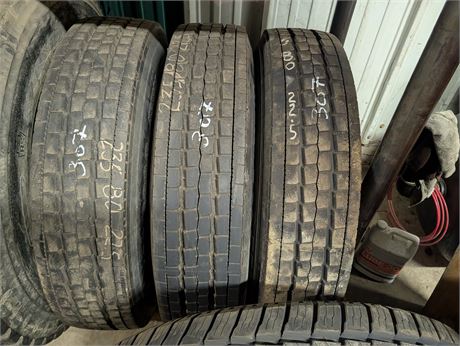 Lot 307- Commercial Truck Tires