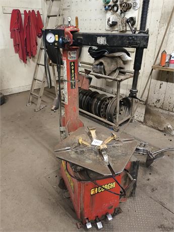 Lot 445- Corghi Tire Machine