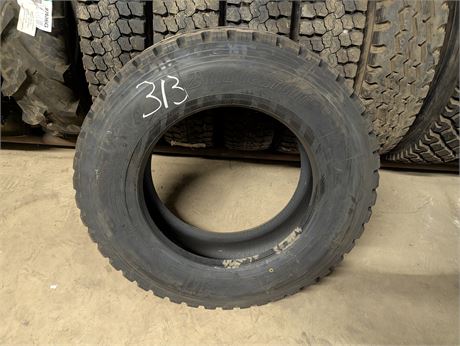 Lot 313- Bridgestone 22.5" Tire