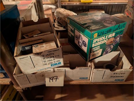 Lot 197 - Spindle Hub and Bearings