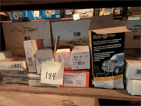 Lot 184 - Various Auto Parts
