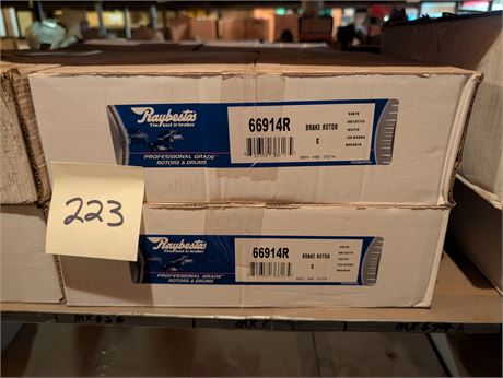 Lot 223 - Raybestos Disc Brake Rotors