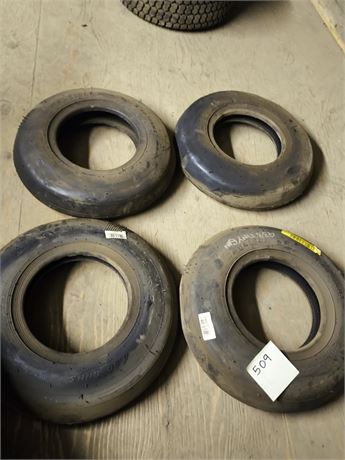 Lot 509- Smooth Implement Tires