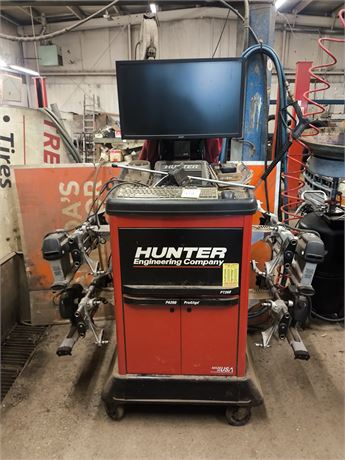 Lot 437- Hunter PT260 & PA260 Wheel Alignement Unit