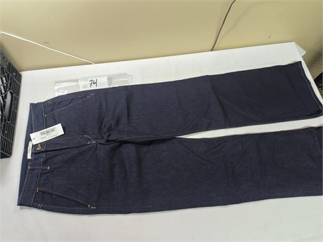 Lot 74 - Fidelity Denim Katie Trouser High Classic Flare, Size 27