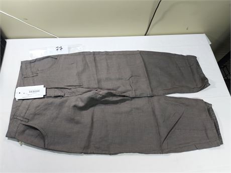 Lot 77 - Fidelity Denim Charlie Barrel Linen, Size 27