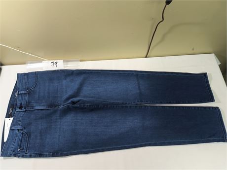 Lot 79 - Fidelity Denim Cher High Rise Slim Straight, Size 28