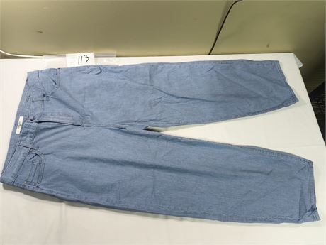 Lot 113 - Fidelity Denim Delilah Oversized Taper, Size 30