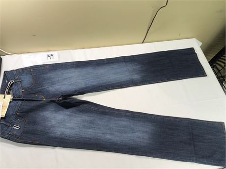 Lot 149 - Worn Worn Lo Lo Nikki Skinny Boot Cut Jeans, Size 2