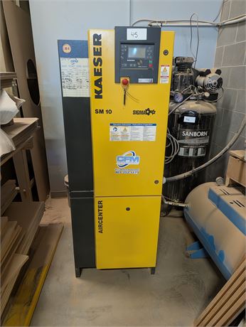 Lot 45 - 2021 Kaeser Sigma Air Center SM10