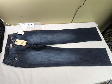 Lot 147 - Worn Worn Lo Lo Nikki Skinny Boot Cut Jeans, Size 2