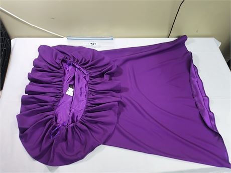 Lot 371 - Jason Matlo Ruffle Along Top Dress, Size 8