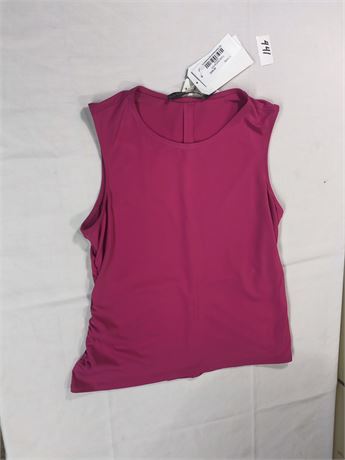 Lot 441 - Iris Setlakwe Shirred Sleeveless Top, Size L