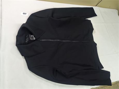 Lot 449 - Shan Zip-up Collar Bomber Jacket. Size 10
