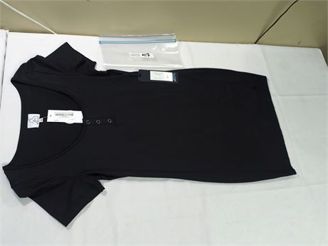 Lot 417 - Kuwalla Henley Tee Dress, Size S