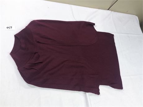 Lot 459 - Iris Setlakwe Fine Merino Blend Sweater with Cape, Size M