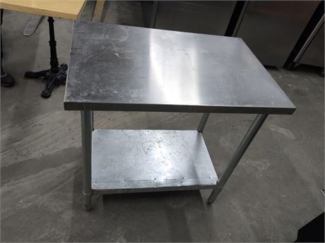 Lot 48 - Stainless Steel Worktable 36"x 24"