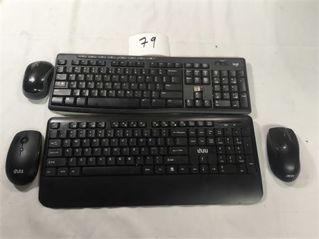 Lot 79 - Mouse/Keyboard Combos