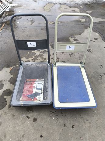 Lot 91 - Pack-n-Roll Platform Carts