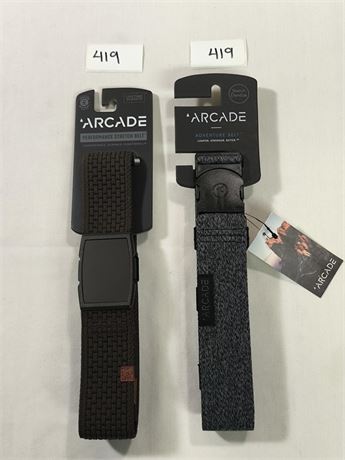 Lot 419 - Arcade Belts