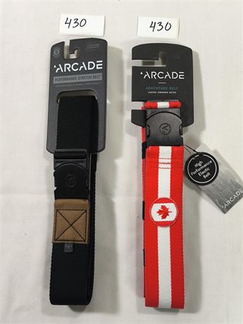 Lot 430 - Arcade Belts