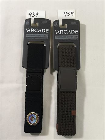 Lot 439 - Arcade Belts
