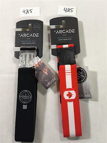 Lot 425 - Arcade Belts