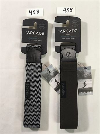 Lot 408 - Arcade Belts