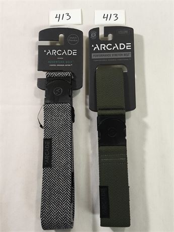 Lot 413 - Arcade Belts