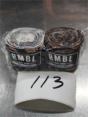 Lot 113 - Branded Hand Wraps