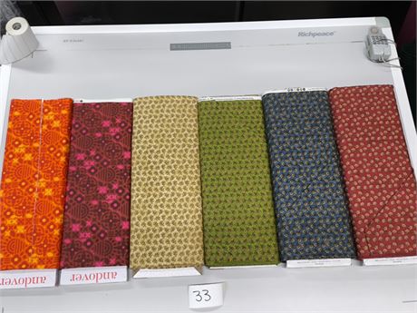 Lot 33 - Bolt's of Fabric