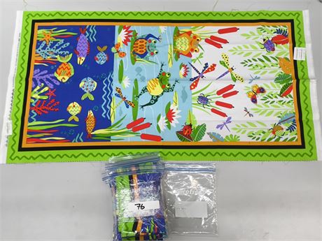 Lot 76 - Flannel Panel