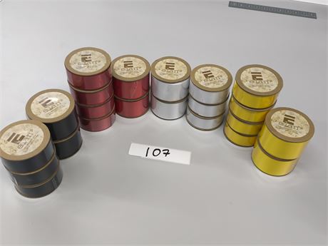 Lot 107 - Double Face Satin Ribbon