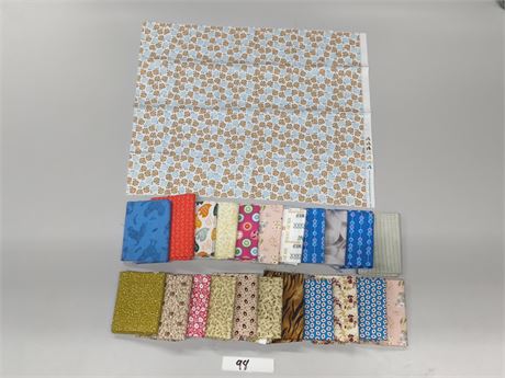 Lot 98 - Various Fat Quarters