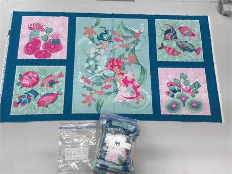 Lot 74 - Flannel Panel