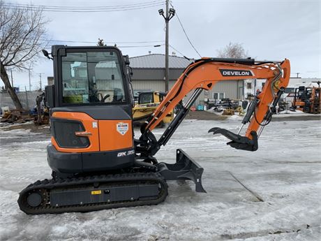 Lot 8269 - 2023 DX35Z-7 Mini Excavator