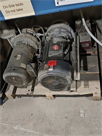 Lot 280 - Industrial Electric Motors and Pump