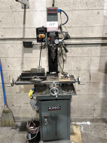 Lot 169 - King Industriol Milling Machine