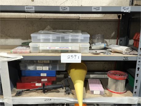 Lot 239 - O-Ring Measuring Cone and O-Ring Sets