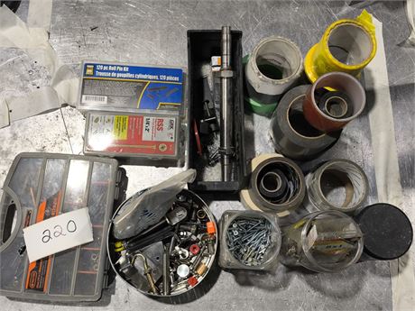 Lot 220 - Industrial Fasteners and Miscellaneous Hardware.