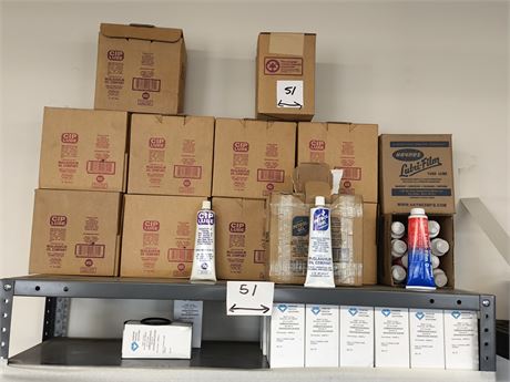 Lot 51 - Lubricants and Clamp Gaskets