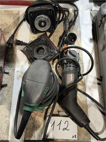 Lot 112 - Palm and Belt Sander