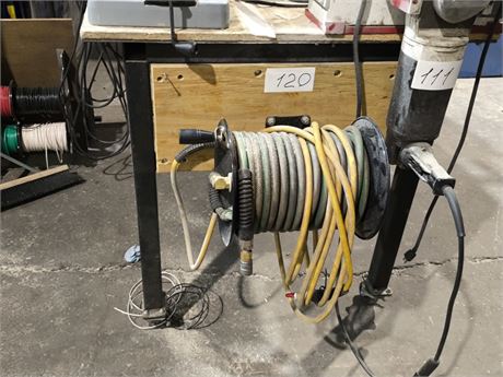 Lot 120 - Metal Work Table