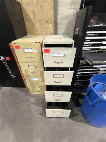Lot 288 - Metal Vertical Filing Cabinet